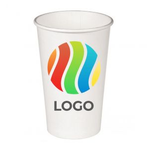Стаканы бумажные для горячих напитков с логотипом Флексознак 133282
