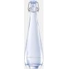 Бутылка дизайнерская стеклянная, светло-голубая, логотип Vivreau, бугельная крышка, для газированной воды, объём 425мл
