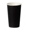 Стакан бумажный для горячих напитков BLACK 400мл