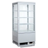 Витрина холодильная настольная, вертикальная, L0.43м, 3 полки, 0/+12С, дин.охл., белая