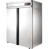 Шкаф холодильный, GN2/1, 1400л, 2 двери глухие, 8 полок, ножки, -5/+5С, дин.охл., нерж.сталь, R290