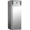 Шкаф холодильный, GN2/1,  650л, 1 дверь глухая, 3 полки, колеса D120мм, -2/+8С, дин.охл., нерж.сталь AISI304, R290