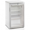 Шкаф холодильный д/напитков (минибар), 109л, 1 дверь стекло, 3 полки, ножки, +2/+10С, стат.охл., белый