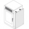 Экран защитный для боковой стенки пароконвектомата 061 COMPACT LAINOX PAC061
