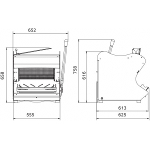 Хлеборезка ROLLMATIC C42 (PITCH 9MM)