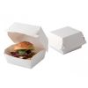 Коробка для гамбургера 120x120x70мм бумага белая, 500шт
