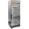 Шкаф холодильный, GN2/1,  700л, 1 дверь стекло, 3 полки, ножки, 0/+10С, дин.охл., нерж.сталь