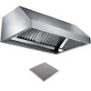 Зонт вытяжной пристенный METALTECNICA C 1110360+6XFR/D