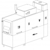 Машина посудомоечная конвейерная для подносов GN1/1 DIHR TX 1600 DX