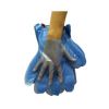 Перчатки полиэтиленовые с отрывом голубые
