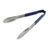 Щипцы универсальные L 30см с синей пластиковой ручкой, нерж.сталь