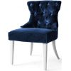 Кресло Бри, мягкое, обивка ткань II категории синяя