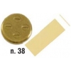 Матрица латунно-бронзовая для аппарата для макаронных изделий SINFONIA, №38, pappardelle (лапша плоская яичная), 15мм