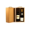 Пенал деревянный для вина на две бутылки L 34 см W 20 Сувениры и Подарки Сувениры и Подарки