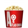 V 85 Стакан для попкорна "ATLAS CINEMA" FUNFOOD CORPORATION EAST EUROPE V 85 Стакан для попкорна "ATLAS CINEMA"