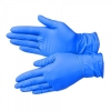 Перчатки нитриловые синие 3г (р.L)