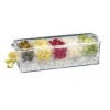 Контейнер для фруктов 5 отделений L 42см w 15,5см h 11,5см с емкостью для льда, пластик прозрачный