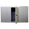 Камера холодильная замковая,  14.71м3, h2.62м, 1 дверь расп.правая, ППУ80мм, пол алюминий, потолочные панели по корот.