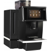 Кофемашина-автомат, 1 группа, кофемолка, автоматический каппучинатор, черная, управление сенсорное, высота чашки 80/165мм