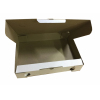 Коробка для римской пиццы 390х250х60мм картон белый Картонно-тарный комбинат 390х250х60