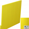 Панель декоративная нижняя для прилавков RD10A Челябторгтехника С0000009451 (Н. Риф желтый матовая люкс)