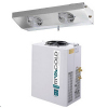 Сплит-система холодильная настенная для камер до  17.90м3, -5/+5С, крепление вертикальное, возд.охлаждение конденсатора, R404, ТЭН подогрева картера к