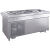 Прилавок холодильный напольный ATESY Ривьера - охлаждаемый стол ОС-1500-02-О