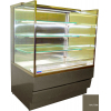 Витрина холодильная напольная Технобалт Вена-Горка Куб 0,75 холодильная отдельностоящая, с панелями RAL 7006, с ночной шторкой, холодный свет