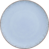 Тарелка  мелкая D 32см H 2см фарфор голуб. BAUSCHER 03012557