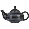 Чайник Маренго 700мл L 22,5см керамика черный/серый
