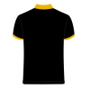 Рубашка ПОЛО р-р S (46) короткие рукава черная с желтой стрелкой
