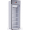Шкаф холодильный, GN2/1,  700л, 1 дверь стекло правая, 5 полок, ножки, +1/+10С, дин.охл., белый, фронт серый