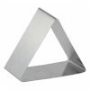 Форма для выпечки/выкладки гарнира или салата «Треугольник» 8х8 см, h 5 см, нерж.сталь