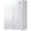 Шкаф холодильный, GN1/1+GN2/4, 1000л, 2 двери глухие, 10 полок, ножки, -5/+5С, дин.охл., белый, R290, ручки короткие