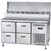 Стол холодильный для пиццы ABAT СХС-80-01П (ящики1/2, ящики1/2)