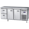 Стол холодильный ABAT СХС-60-02 (дверь, дверь, ящики 1/2) без борта