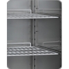 Шкаф холодильный, GN2/1,  650л, 1 дверь глухая, 3 полки, колеса, -2/+10с, дин.охл., нерж.сталь