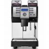 Кофемашина-суперавтомат, 1 группа, 2 кофемолки, черная, рус.яз., заливная