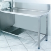 Стол входной-выходной для машин посудомоечных PT WINTERHALTER 711 (1200X700X850) RIGHT, WITHOUT SINK