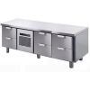 Стол холодильный низкий SKYCOLD PORKKA CL-GNL-2-CE-2-2+SP18490+SP18406-15(6)
