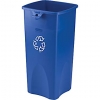 Контейнер для мусора L 41,9см w 39,4см h 78,8см 87л, полиэтилен синий